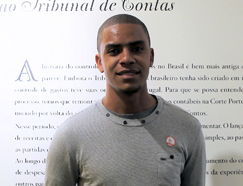 O aluno Fábio Jr (Foto: Su Bernardes)
